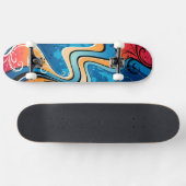 Grafikdesign 17 Skateboard (Horizontal)