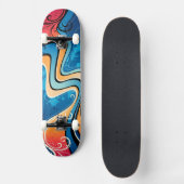 Grafikdesign 17-Skateboard Skateboard (Vorderseite)