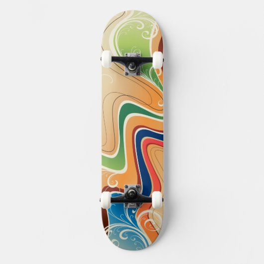 Grafikdesign 19-Skateboard Skateboard (Vorderseite)