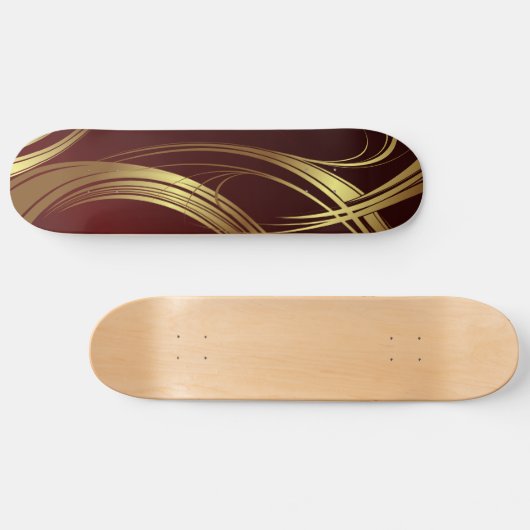 Grafikdesign 3-Skateboard Skateboard (Horizontal)