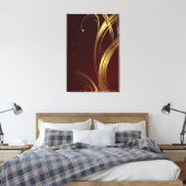 Grafikdesign 3 überzogene Canvas Leinwanddruck (Insitu (Schlafzimmer))