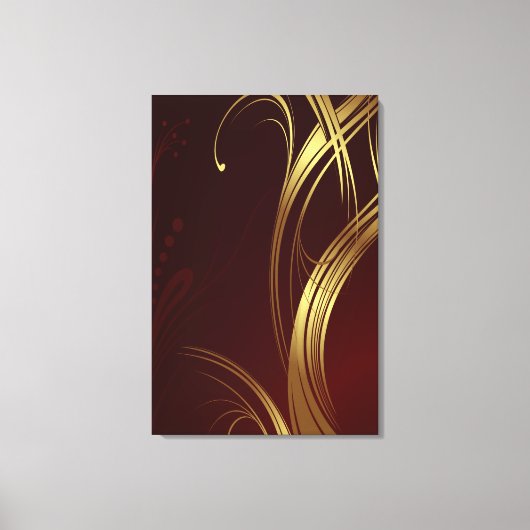 Grafikdesign 3 überzogene Canvas Leinwanddruck (Vorderseite)