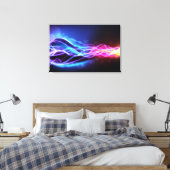 Grafikdesign 5 überzogene Canvas Leinwanddruck (Insitu (Schlafzimmer))