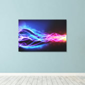 Grafikdesign 5 überzogene Canvas Leinwanddruck (Insitu (Holzboden))