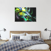 Grafikdesign 6 überzogene Canvas Leinwanddruck (Insitu (Schlafzimmer))