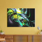 Grafikdesign 6 überzogene Canvas Leinwanddruck (Insitu (Wohnzimmer))