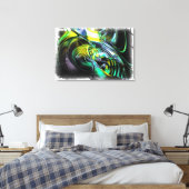 Grafikdesign 6A-überzogene Canvas Leinwanddruck (Insitu (Schlafzimmer))