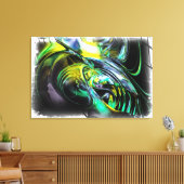 Grafikdesign 6A-überzogene Canvas Leinwanddruck (Insitu (Wohnzimmer))