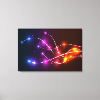 Grafikdesign 7 überzogene Canvas Leinwanddruck
