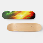 Grafikdesign 8-Steckkarte Skateboard (Horizontal)