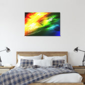 Grafikdesign 8 überzogene Canvas Leinwanddruck (Insitu (Schlafzimmer))