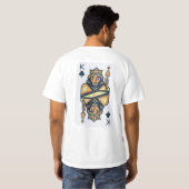 Grafikdesign auf Männerhemden T-Shirt (Schwarz voll)