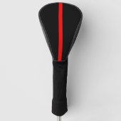 Grafikdesign auf Symbolischer Thin Red Line Golf Headcover (Vorderseite)