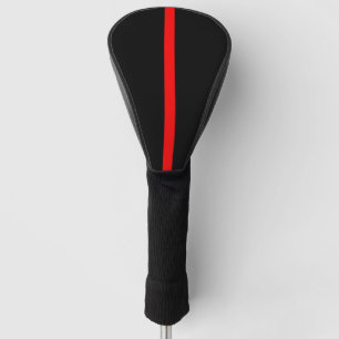 Grafikdesign auf Symbolischer Thin Red Line Golf Headcover