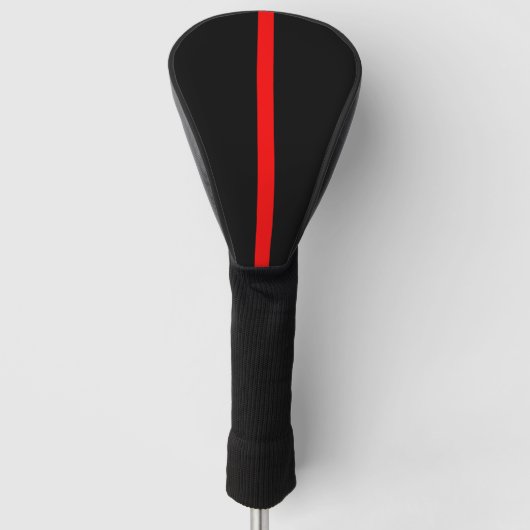 Grafikdesign auf Symbolischer Thin Red Line Golf Headcover (Vorderseite)