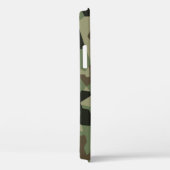 Grafikdesign-Camouflage khaki Case-Mate iPhone Hülle (Rückseite / Rechts)