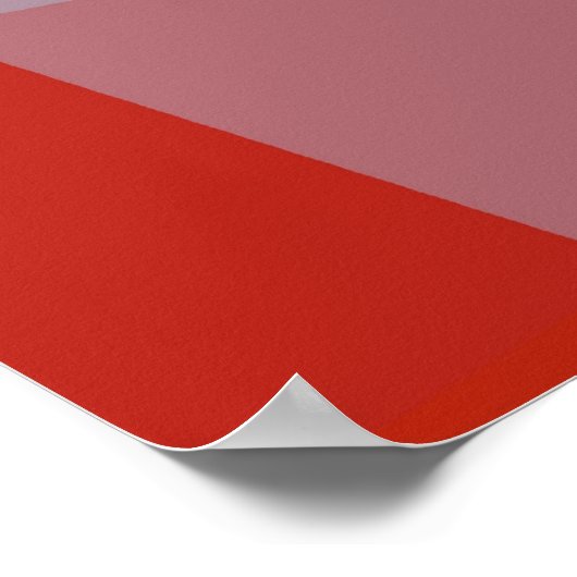 Grafikdesign Cubism art Poster (Ecke)