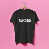 Grafikdesign David Sculpture Smoking Streetwear T-Shirt