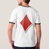 Grafikdesign der Karten T-Shirt (Rückseite)