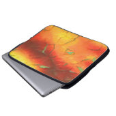 Grafikdesign, digitale Hintergrundtextur farbig Laptopschutzhülle (Vorne Knopf)