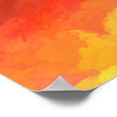 Grafikdesign, digitale Hintergrundtextur farbig Poster (Ecke)