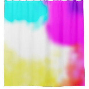 Grafikdesign digitaler Weichzeichner Textur Duschvorhang