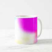 Grafikdesign digitaler Weichzeichner Textur Kaffeetasse (VorderseiteRechts)