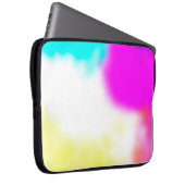 Grafikdesign digitaler Weichzeichner Textur Laptopschutzhülle (Vorne Rechts)