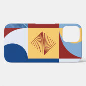 Grafikdesign eines digitalen Kunstwerks mit einfac Case-Mate iPhone Hülle (Rückseite (Horizontal))