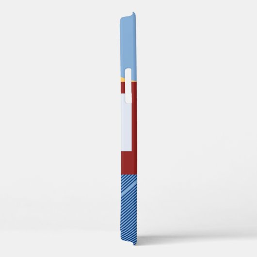 Grafikdesign eines digitalen Kunstwerks mit einfac Case-Mate iPhone Hülle (Rückseite / Rechts)