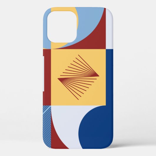 Grafikdesign eines digitalen Kunstwerks mit einfac Case-Mate iPhone Hülle (Rückseite)