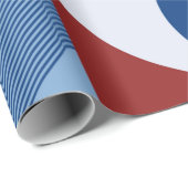 Grafikdesign eines digitalen Kunstwerks mit einfac Geschenkpapier (Rolleneckpunkt)