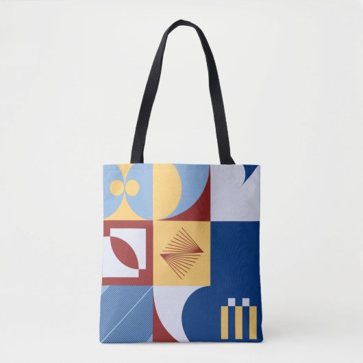 Grafikdesign eines digitalen Kunstwerks mit einfac Tasche (Vorderseite)