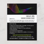 Grafikdesign, Grafik-Designer-Werbung Flyer (Vorne)