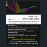 Grafikdesign, Grafik-Designer-Werbung Flyer<br><div class="desc">Grafikdesign,  Grafik-Designer-Werbung Flyer vom Business Card Store.</div>