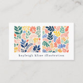 Grafikdesign Illustration Artist Profile Visitenkarte (Vorderseite)