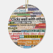 Grafikdesign Keramikornament (Links)