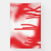 Grafikdesign mit fett rotem und orangefarbenem Des Banner (Vertikal)