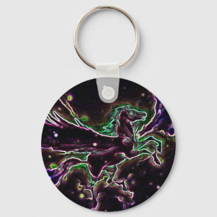 Grafikdesign nach Maß Pegasus Schlüsselanhänger