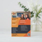 Grafikdesign Postkarte (Stehend Vorderseite)