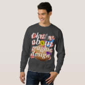 Grafikdesign Sweatshirt (Vorne ganz)