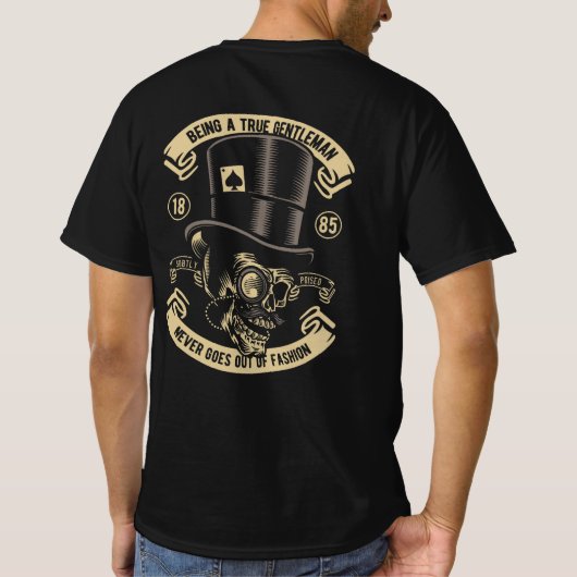 Grafikdesign-T - Shirt (Rückseite)