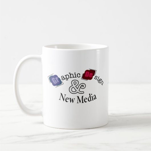 Grafikdesign und neue Medien-Tasse Kaffeetasse (Links)