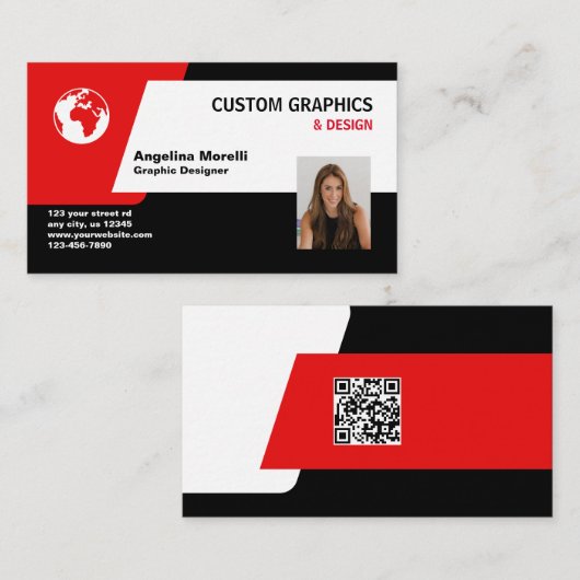 Grafikdesign Visitenkarte (Vorne/Hinten)