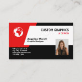 Grafikdesign Visitenkarte (Vorderseite)