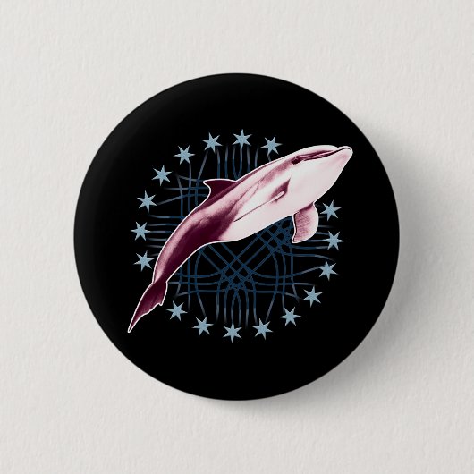 Grafikdesign von Dolphin Slick Button (Vorderseite)