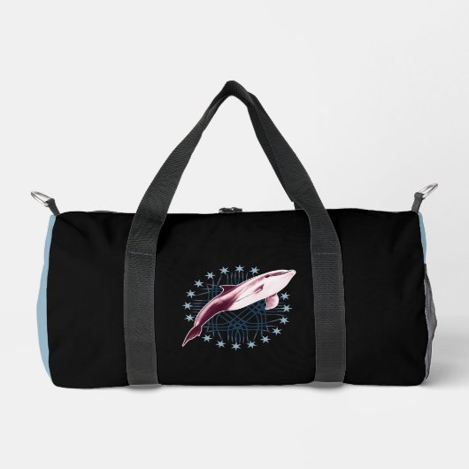 Grafikdesign von Dolphin Slick Duffle Bag (Vorderseite)