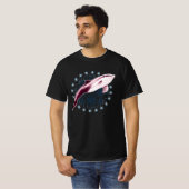 Grafikdesign von Dolphin Slick T-Shirt (Vorne ganz)