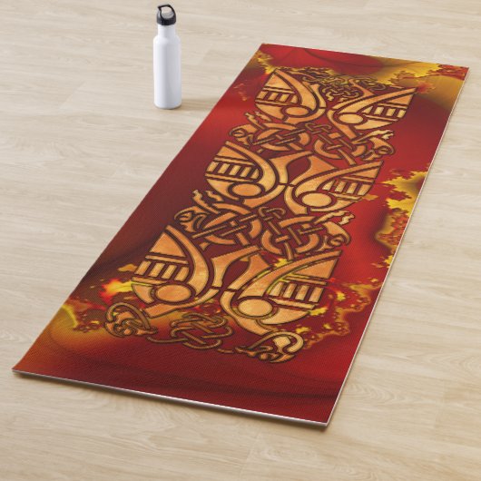 Grafikdesign von FractalCelt 1 Yogamatte (Beispiel)
