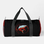Grafikdesign von Great White Shark Duffle Bag (Rückseite)
